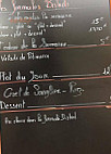 De La Poste menu