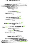 Zum Schlangenbrunnen menu