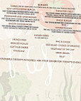 Paola Eatery menu