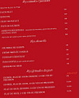 Mon P'tit Resto menu