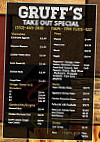 Gruffs Tap And Grille menu