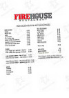 Firehouse menu