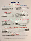 Broadway Cafe menu