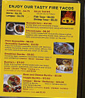 Five T Taco menu