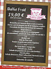 Au Petit Cochon menu