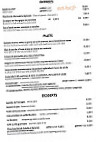 Le Jean Bart menu