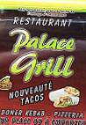 Palace Grill menu