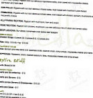 Biella Contemporary Pizza Bar menu