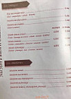 Le Resto d'Evane menu