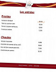 Du Commerce menu