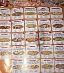 O'max Pizza menu