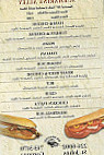 Main Street Pizza menu