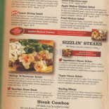 Applebee's Piatti