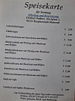 Gasthof Gleißner menu