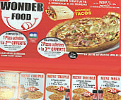 Wonder Food menu