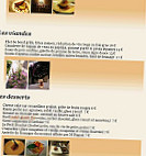 Le Petit Bouchot menu