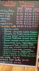 Bake Bottle Brew menu