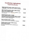 L'Oustau Camarguais menu