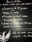 La Maison Florent menu