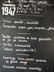 Le Cinquecento menu