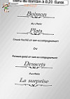 Aux Bambins Gourmands menu