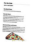 Sals Ny Pizza menu