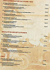 Harth-haus menu