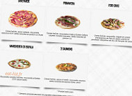 La Boite a Pizza menu