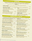 Quimby's Food Spirits menu