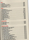 Panda Chinese Restaurant & Take Away menu