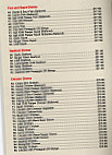 Panda Chinese Restaurant & Take Away menu