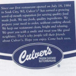 Culver's Piatti