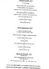 Grand De Solesmes menu