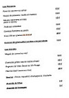 La Taverne menu