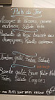 Cote Baie menu