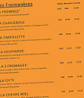 PIZZA CITY CAMBRAI menu