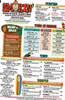 Smokin' Southern Cantina menu