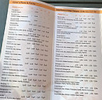 Pizza Pasta menu