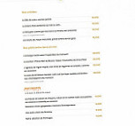 Le Vieux Moulin menu