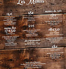 La Duche menu