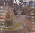 La Vieille Fonderie menu