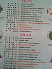 China King menu