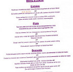 Le grain de Sel menu