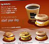 Mcdonald's menu