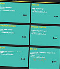 Olivier Pizza menu