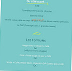 Piaf menu