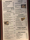 Cafe Marie menu