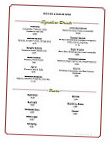 Nino’s Cucina Italiana menu