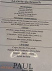 Chez Jo menu