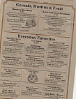 Cracker Barrel Old Country Store menu